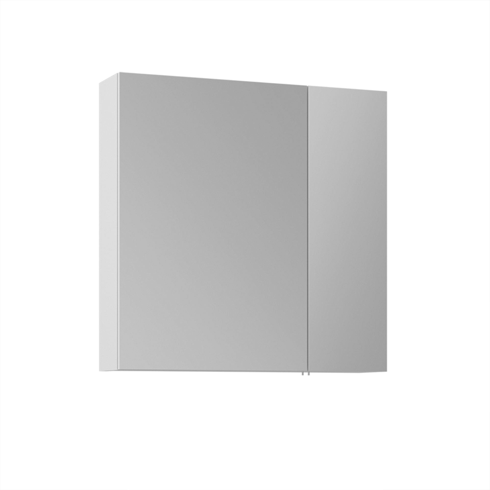 Nuvola 600mm Wooden Bathroom Mirror Cabinet in White