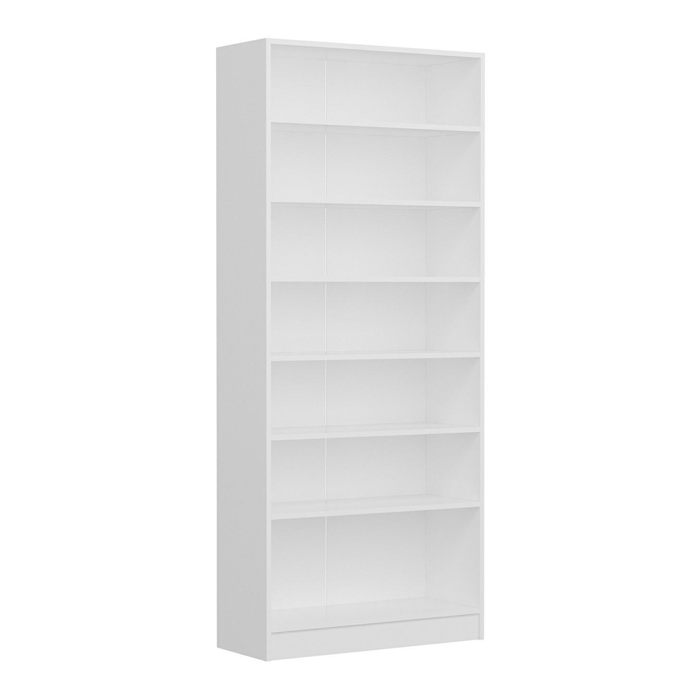 Nylor Wooden Hallway Storage Furniture with 2 Slatted Panel Doors in White