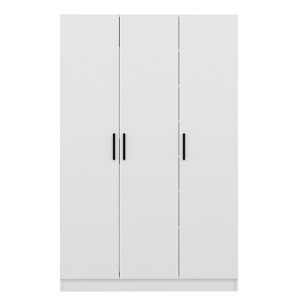 Nylor Wooden Hallway Storage Furniture with 3 Doors in White