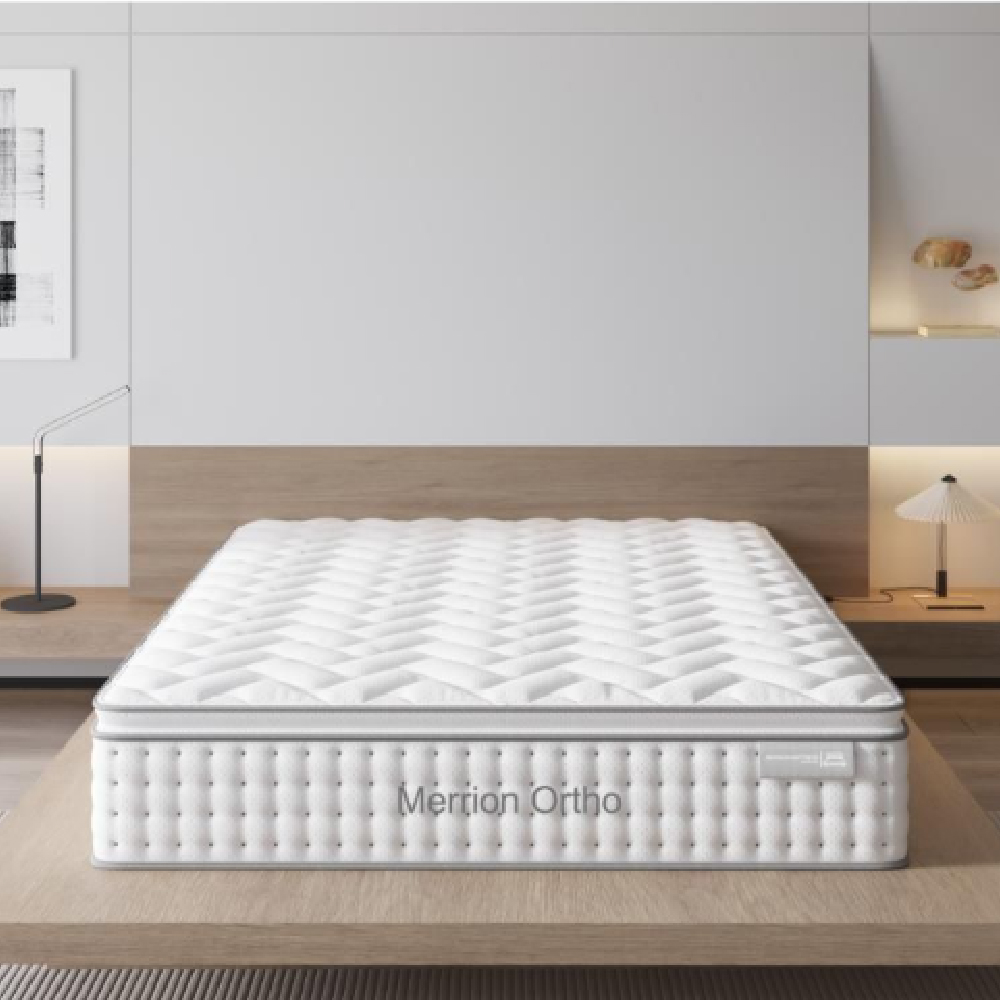 Oakley Fabric Double Mattress In White