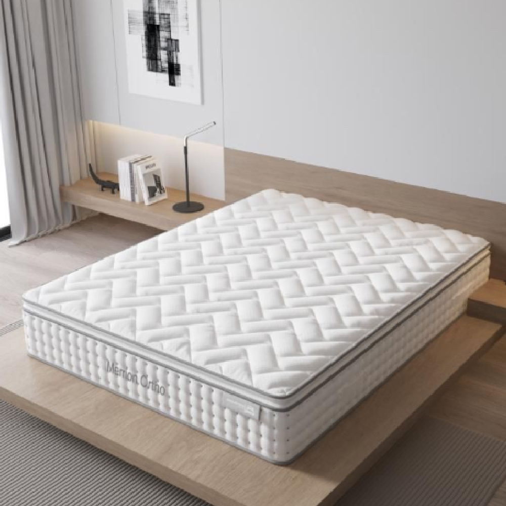 Oakley Fabric Super King Size Mattress In White