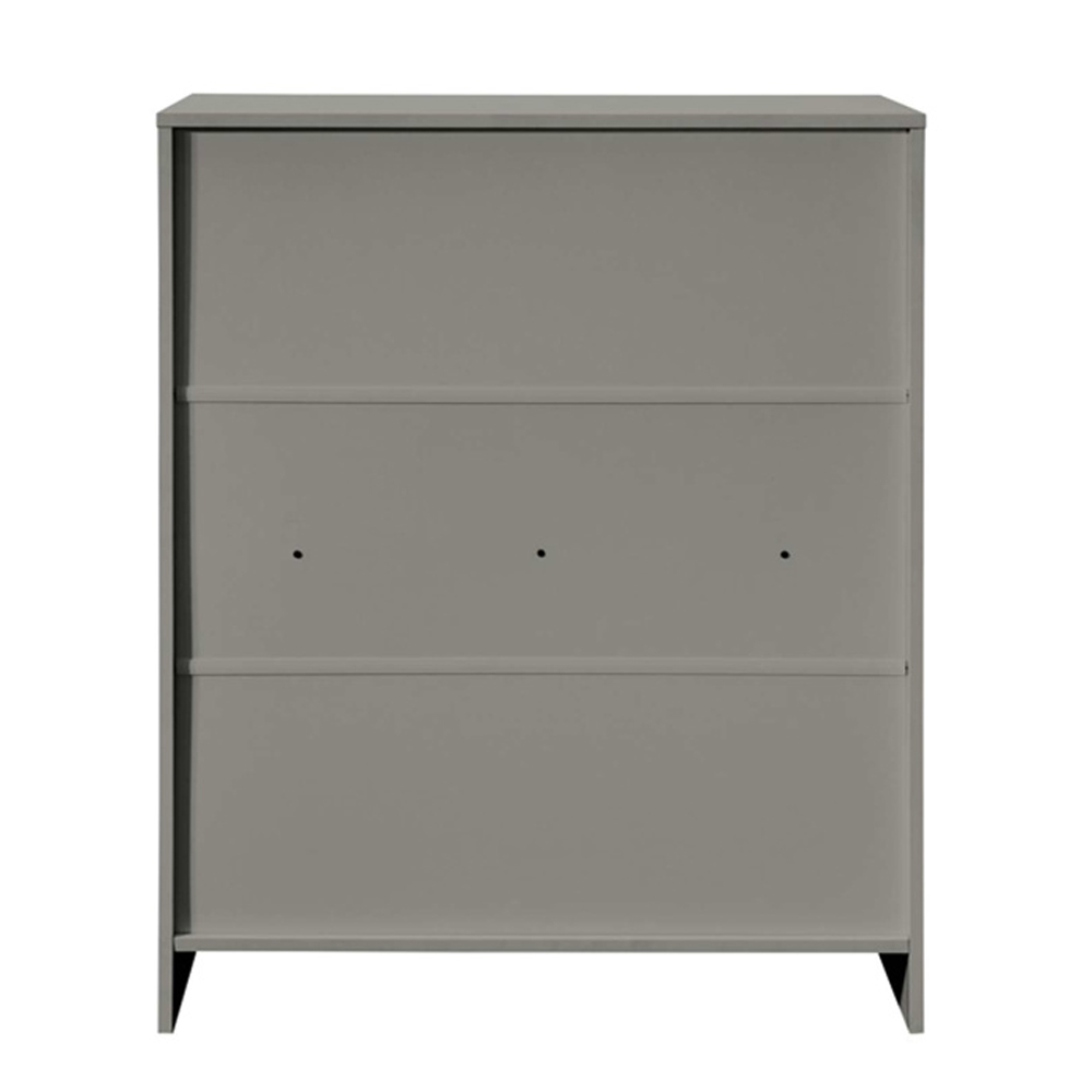 Oakley Wooden Chest Of 4 Drawers in Grey