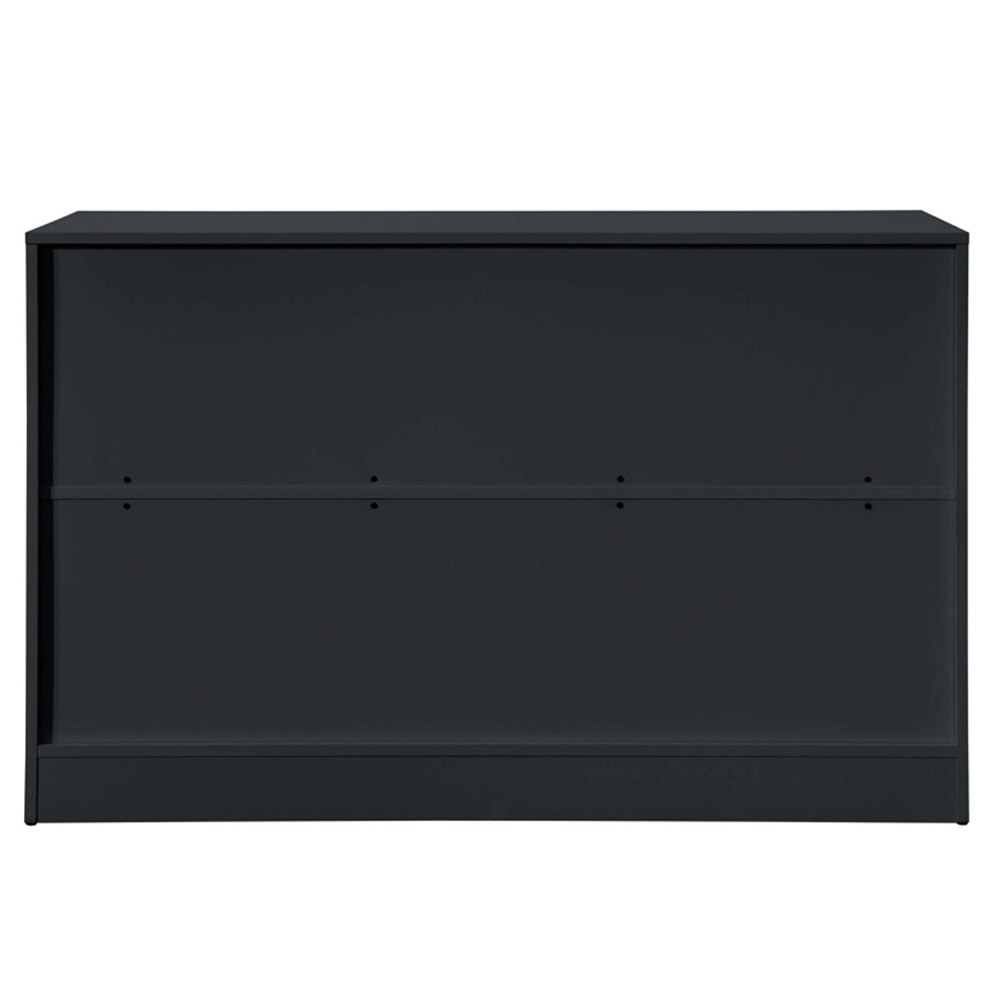 Oakley Wooden Chest Of 6 Drawers in Black