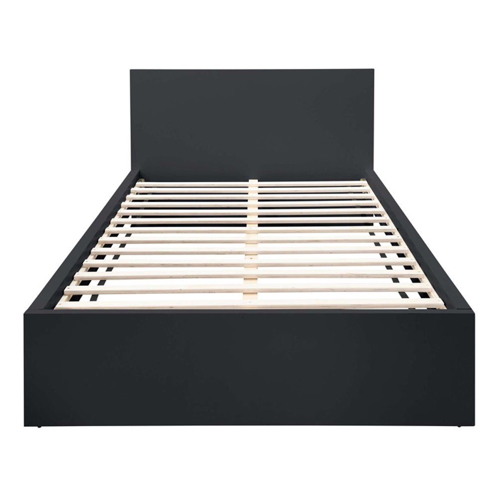 Oakley Wooden King Bed In Black