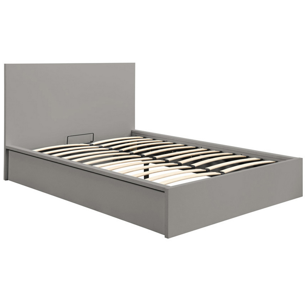 Oakley Wooden Ottoman Storage King Bed In Grey