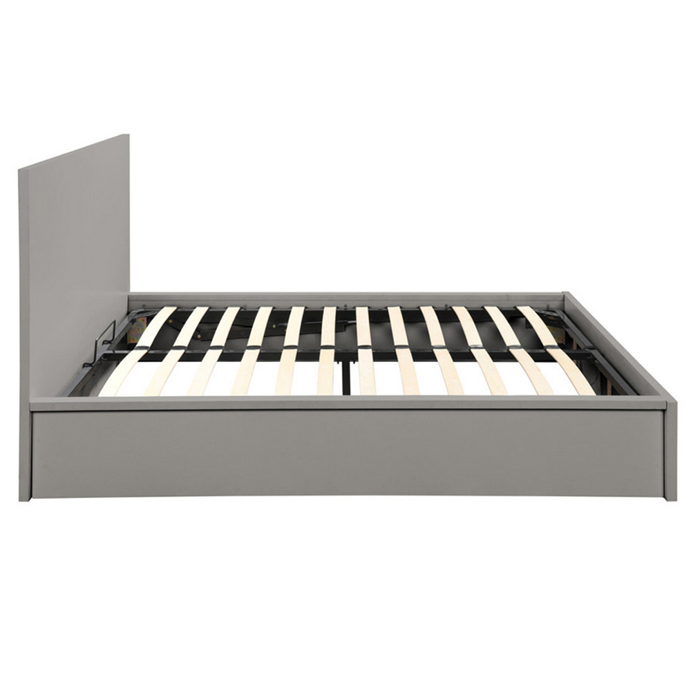 Oakley Wooden Ottoman Storage King Bed In Grey