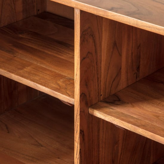 Oakmont Wooden Sideboard With 2 Doors 3 Drawers In Natural_4