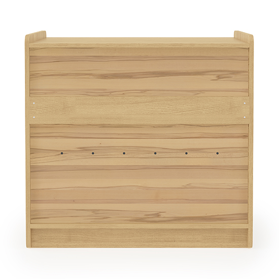 Oami Wooden Office Cabinet With 2 Drawers In Oak