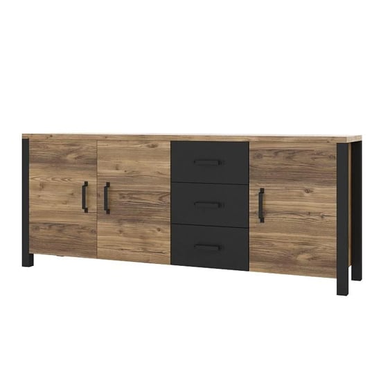 Oaxaca Sideboard Large 2 Doors 3 Drawers In Appenzeller Oak