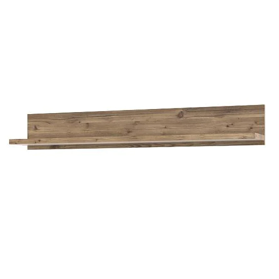 Oaxaca Wooden Wall Shelf In Appenzeller Oak