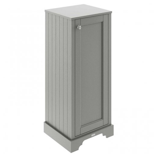 Product photograph of Ocala 50mm Bathroom Tall Storage Unit In Storm Grey from Furniture in Fashion
