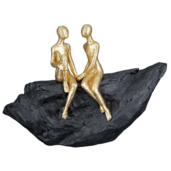 Ocala Polyresin In Love Sculpture In Gold