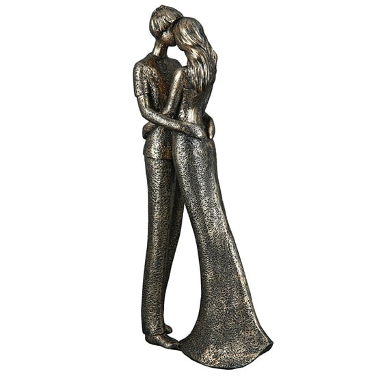 Ocala Polyresin Lovers Romance Sculpture In Bronze_3