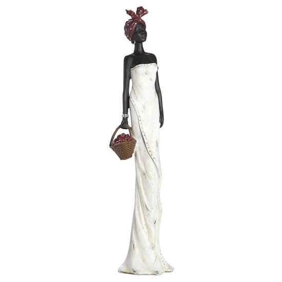 Read more about Ocala polyresin tortuga 1 sculpture in brown and white