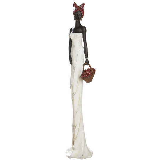 Ocala Polyresin Tortuga Sculpture In Brown And White