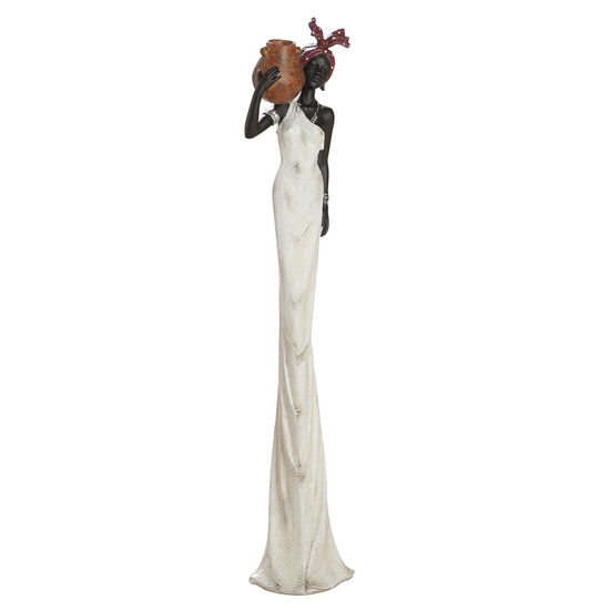Ocala Polyresin Tortuga 4 Sculpture In Brown And White