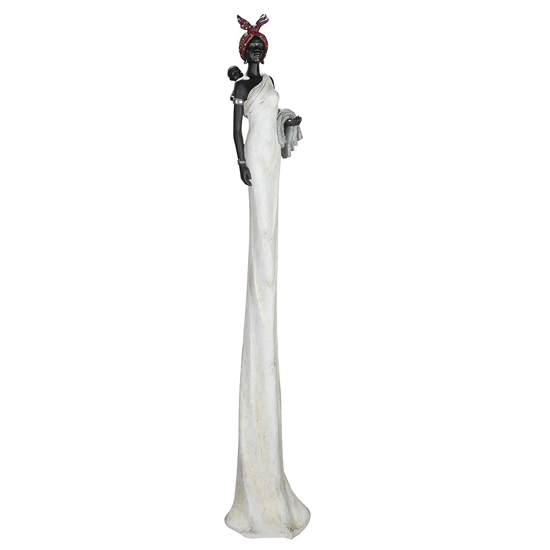 Ocala Polyresin Tortuga 5 Sculpture In Brown And White