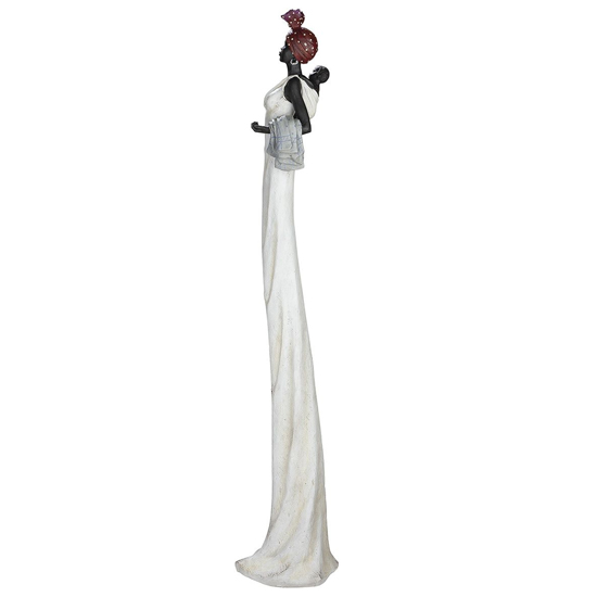 Ocala Polyresin Tortuga 5 Sculpture In Brown And White