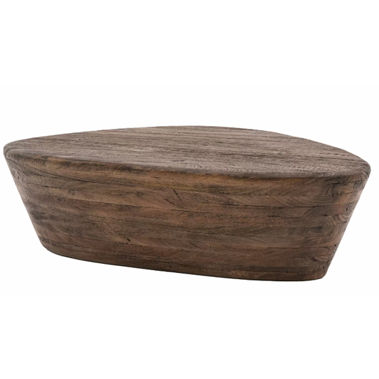 Ocean Mango Wood Coffee Table In Dark Wood