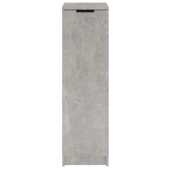 Octave Wooden Shoe Storage Cabinet In Concrete Effect