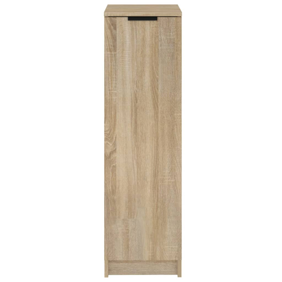 Octave Wooden Shoe Storage Cabinet In Sonoma Oak