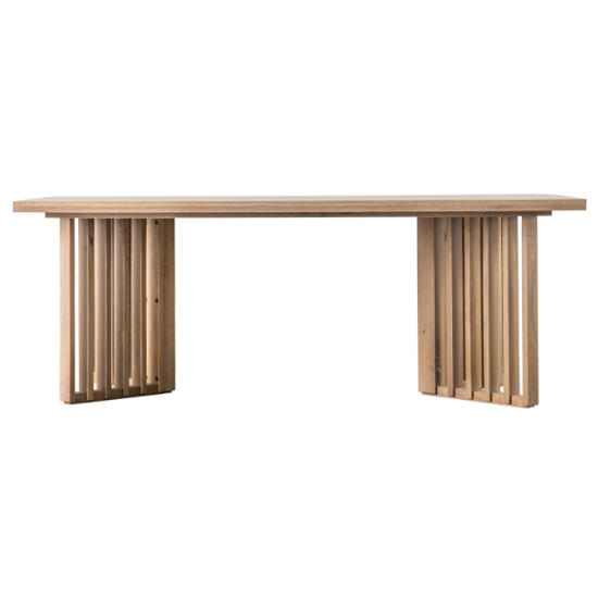 Okonma Wooden Dining Table Rectangular In Oak