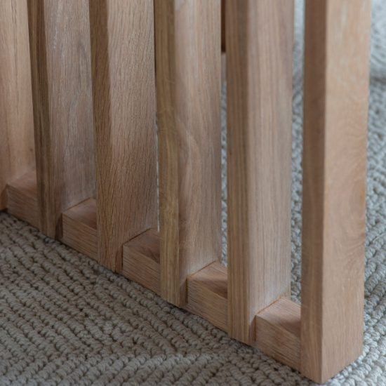 Okonma Wooden Dining Table Rectangular In Oak