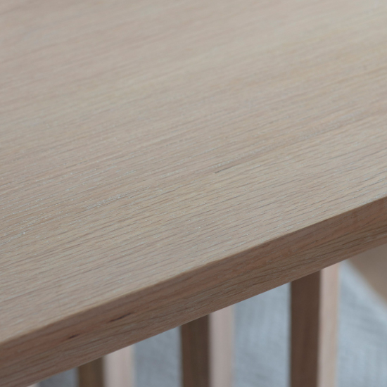 Okonma Wooden Dining Table Rectangular In Oak