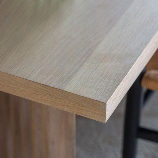 Okonma Wooden Dining Table Rectangular In Oak