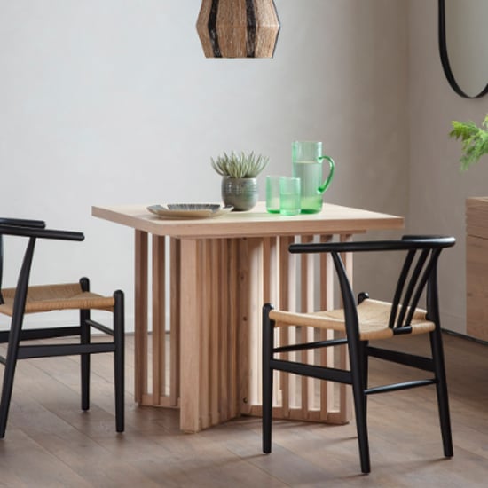 Read more about Okonma square wooden dining table in oak