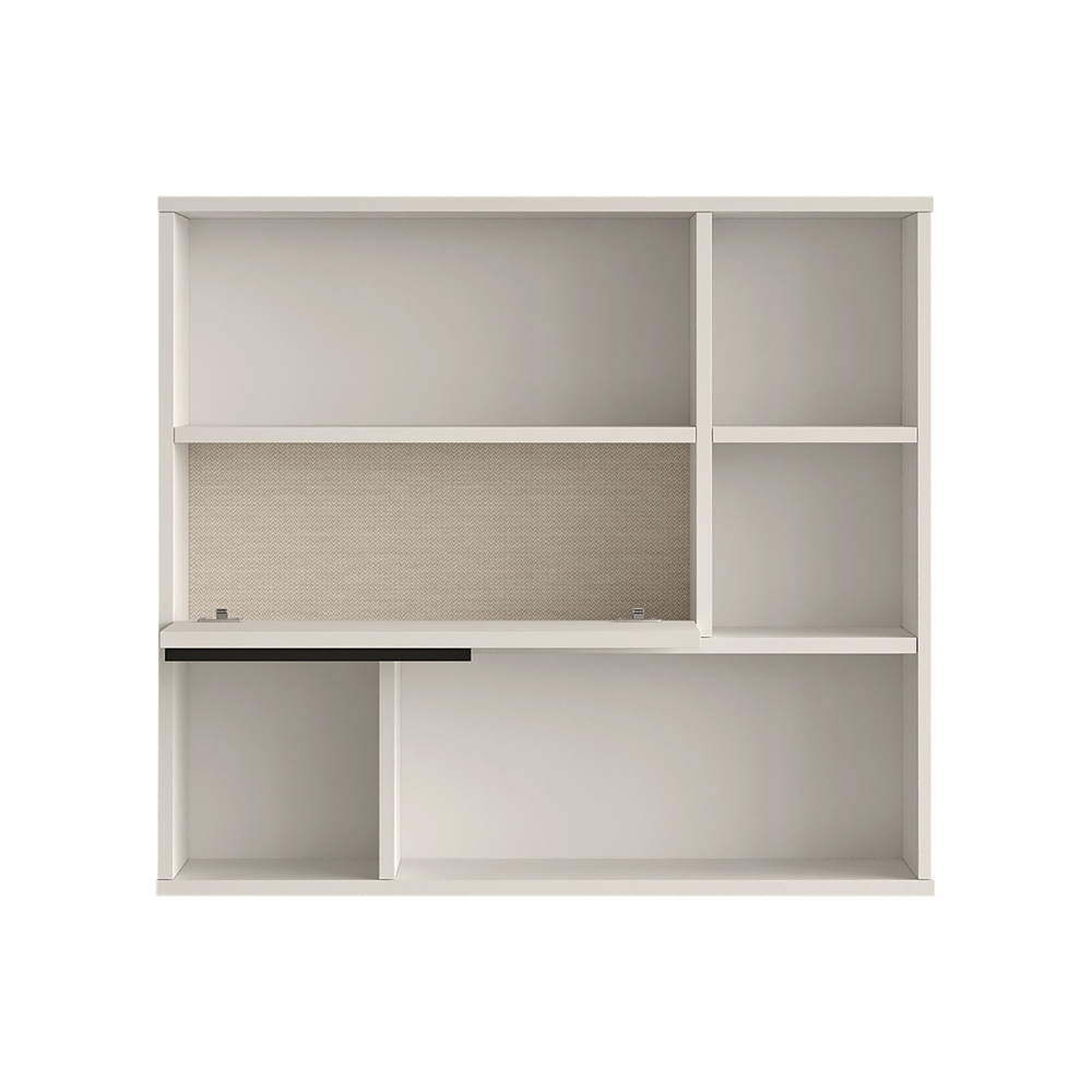 Olara Wooden Wall Hung Shelving Unit in White