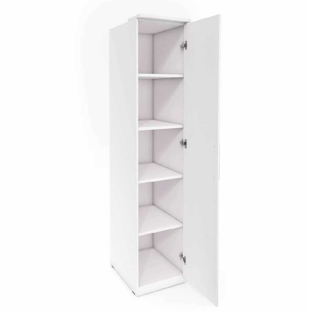 Olathe High Gloss Warodrobe With 1 Door In White
