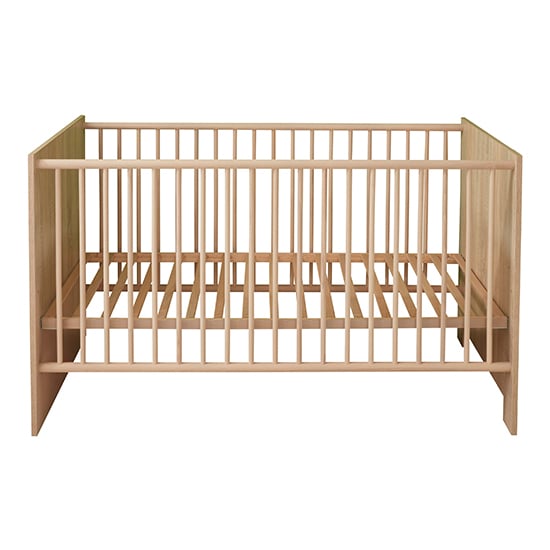 Oley Wooden Baby Cot Bed In Sagerau Light Oak_4