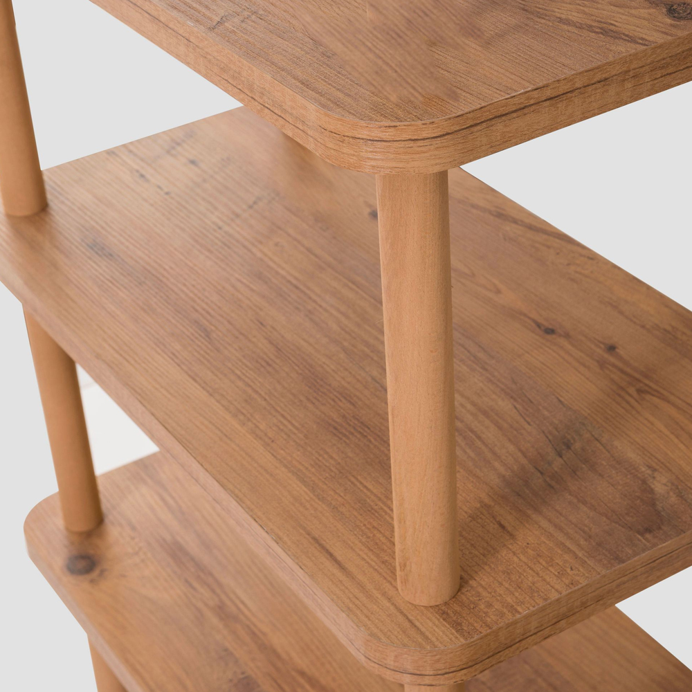 Olivara Small Wooden Display Unit in Atlantic Pine