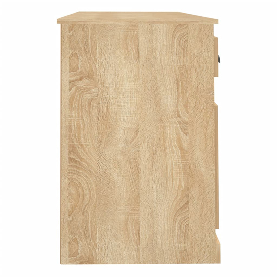 Oliver Computer Desk With 2 Doors 2 Drawers In Sonoma Oak
