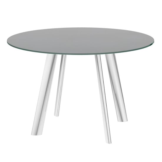 Osterley Swivel Extending Grey Glass Dining Table_3