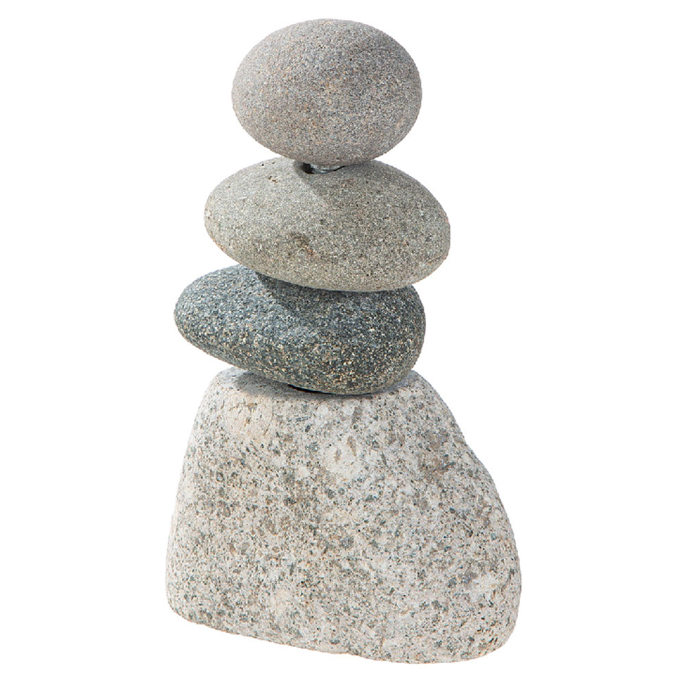 Omrano Stone Decorative Dome Sculpture in Natural