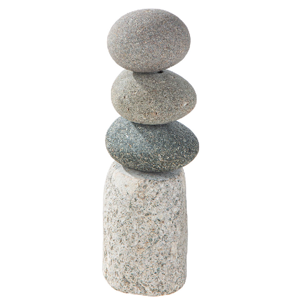 Omrano Stone Decorative Dome Sculpture in Natural