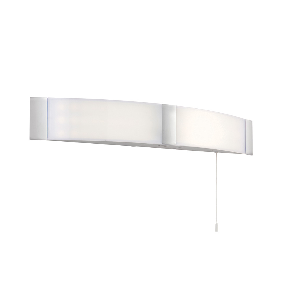 Read more about Onan shaver bathroom linear wall light in chrome