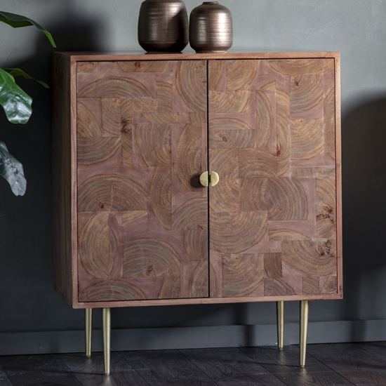 Ontario Wooden Sideboard In Rustic Natural Furniture in Fashion