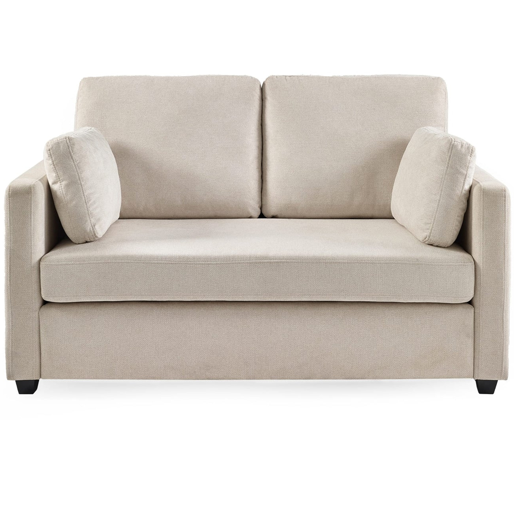 Opelika Fabric 2 Seater Sofa - Beige