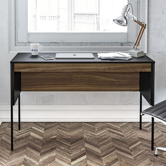 Read more about Opus wooden laptop desk in walnut and black