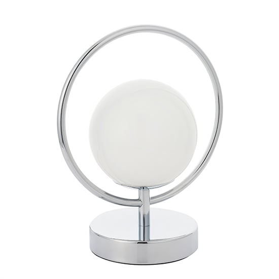 Orb Opal Glass Shade Table Lamp In Chrome_3