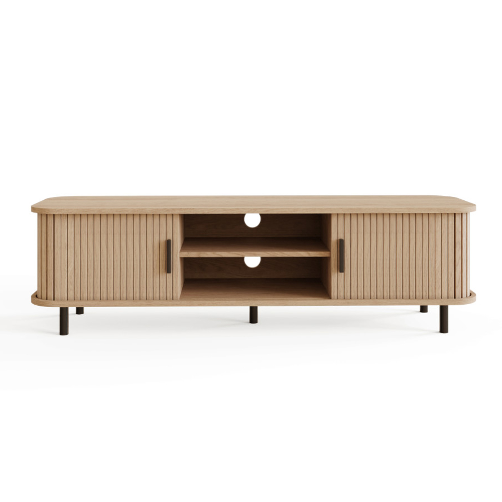 Orelan Wooden TV Stand in Oak