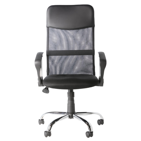 Oregon Fabric Home And Office Chair In Black