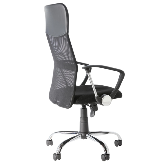 Oregon Fabric Home And Office Chair In Black