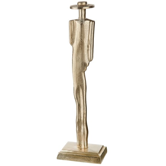 Product photograph of Oro Aluminium Nostro Sculpture Small In Champagne from Furniture in Fashion