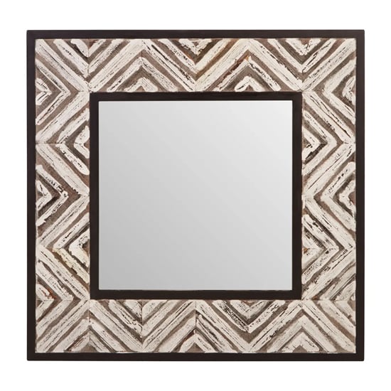 Orphee Wall Mirror With Black Wooden Frame