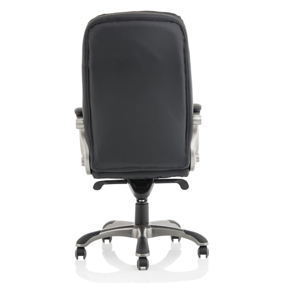 Oscar Faux Leather Executive Office Chair In Black