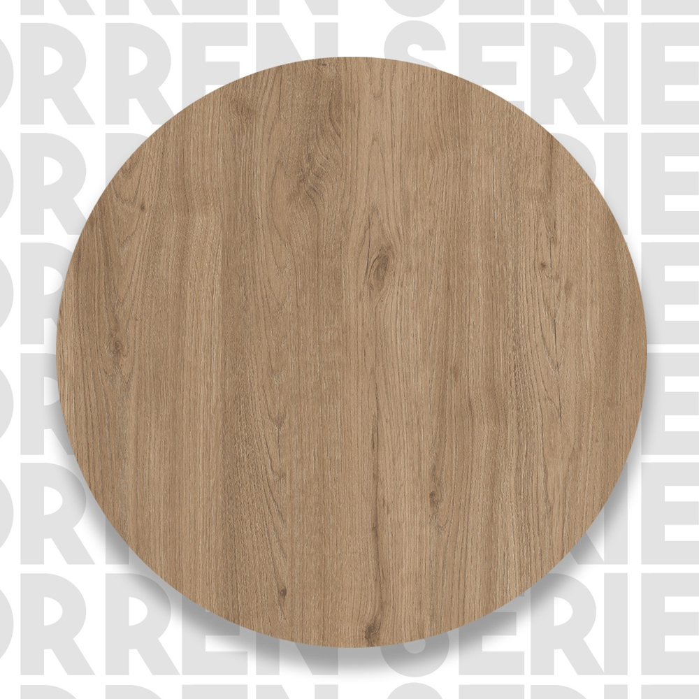 Ossaro Wooden Kitchen Bar Table in Oak